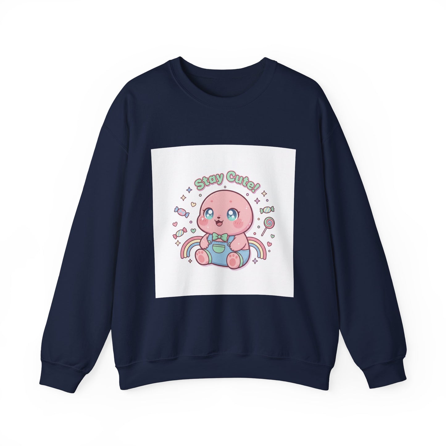 Kawaii Candy Octopus Crewneck | pastel kawaii, cute pastel clothes
