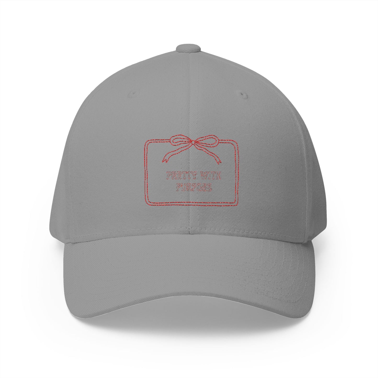 Embroidered Closed-Back Cap - Stylish Gift for Purposeful Living
