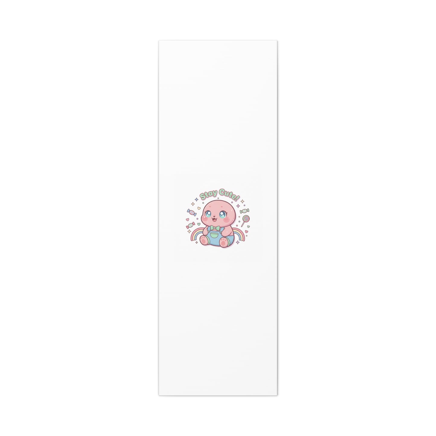 Stay Cute Kawaii Octopus Canvas | Cutecore Pastel, Candy kawaii art