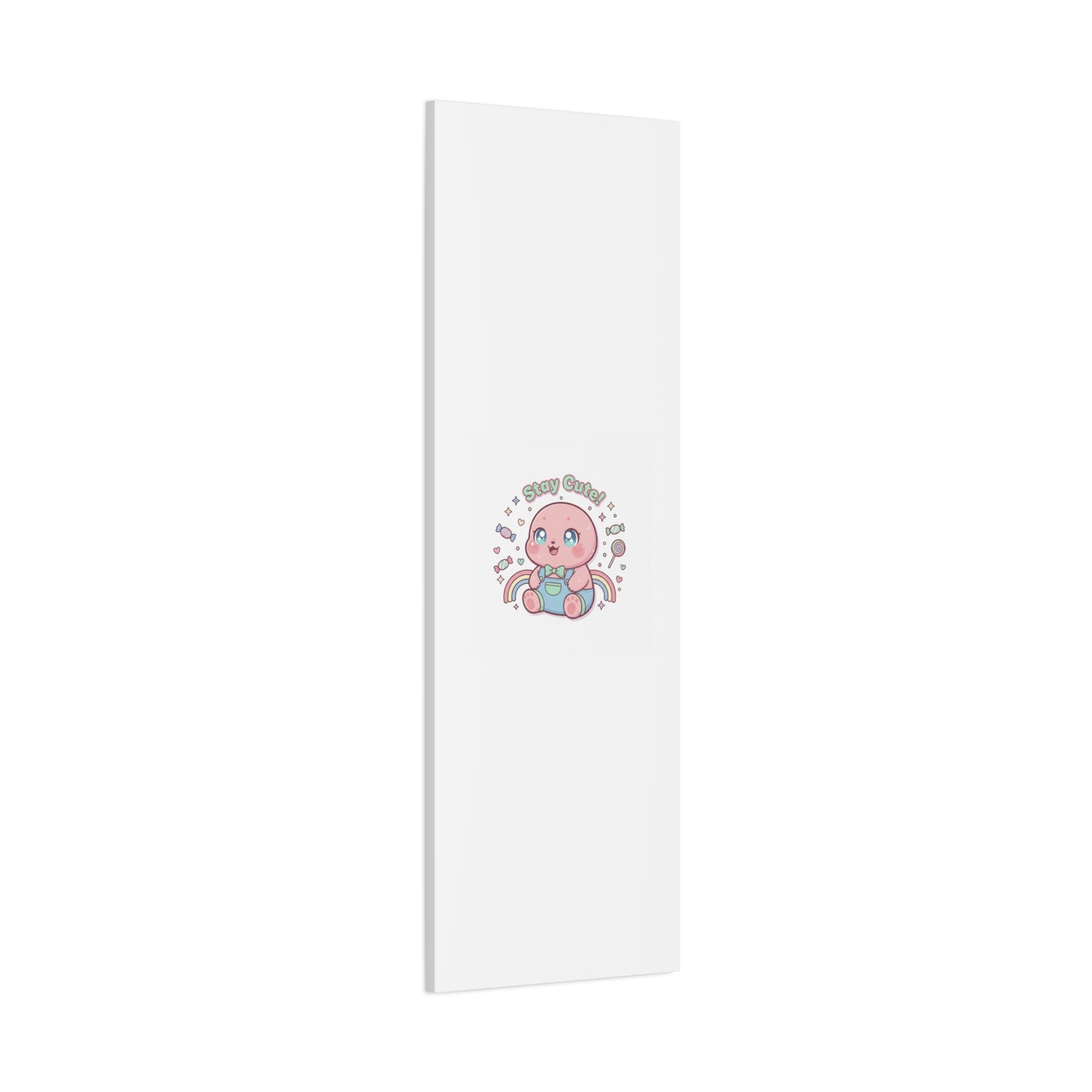 Stay Cute Kawaii Octopus Canvas | Cutecore Pastel, Candy kawaii art