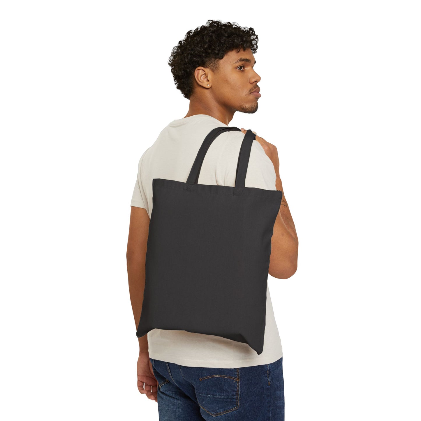 Love You Deserve Cotton Canvas Tote Bag - Perfect Gift for Her