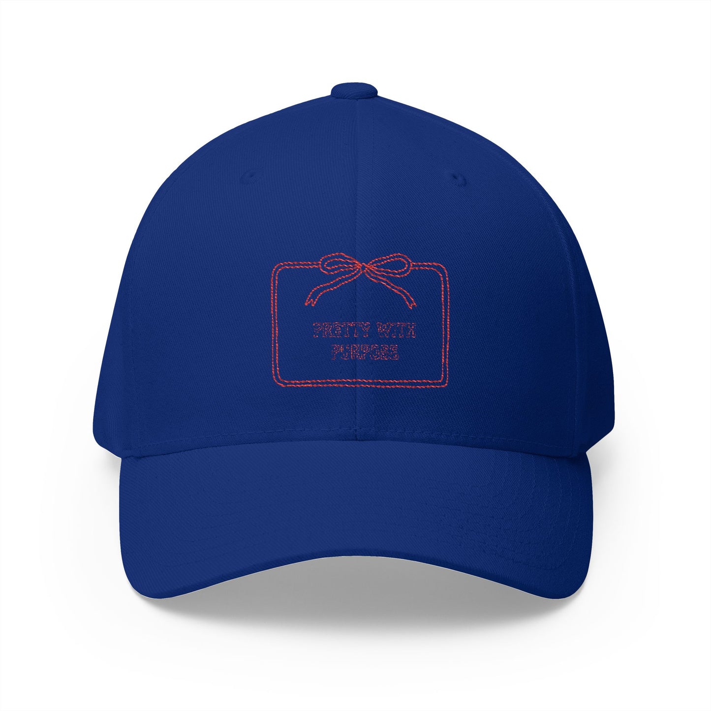 Embroidered Closed-Back Cap - Stylish Gift for Purposeful Living