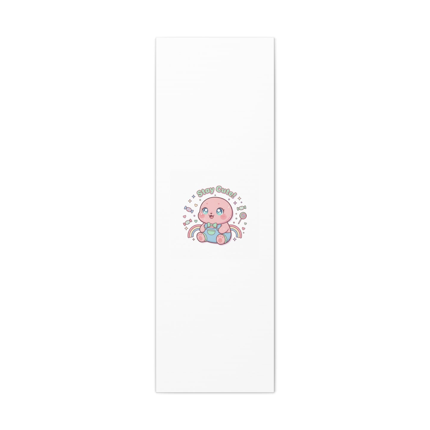 Stay Cute Kawaii Octopus Canvas | Cutecore Pastel, Candy kawaii art